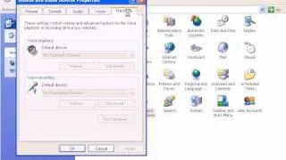 How To Access The Sound And Audio Devices In Windows XP