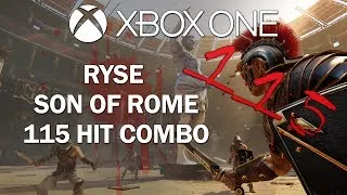 Ryse: Son of Rome - 115 Centurion Execution Chain Combo! (Xbox One)