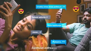 phone call love whatsapp status tamil💘pesum azhaginai whatsapp status💘vijay sethupathi lovestatus 💘