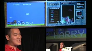 Harry H. vs Jonas Neubauer (R.I.P. Jonas) -- Tetris Championship Game -- 2010