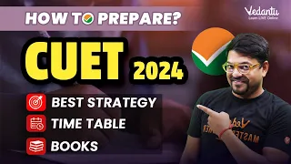 CUET 2024 Preparation Strategy🎯🤩🤩🤩| Harsh Sir@VedantuMath​