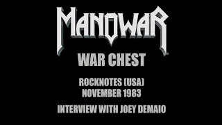 The secret of MANOWAR's unparalleled live sound revealed - Rare interview with Joey DeMaio