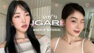 igari makeup tut🍓: natural japanese look, 5 min (easy)