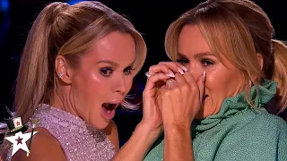 Amanda Holden LOVES Being A Magician's Assistant on Britain's Got Talent..