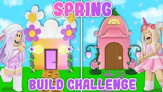 SPRING Build Challenge With IamSanna! (Roblox)