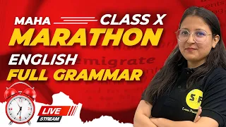 Complete English Grammar Marathon Class 10th Boards Exam 2023-24 with Deepika Maam Science and Fun