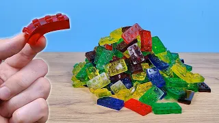 What can you build with Lego jelly bricks?