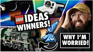 LEGO Ideas 2023 - 2024 Winners! Why I'm WORRIED!