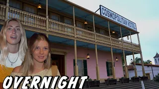 OVERNIGHT in the MOST HAUNTED Hotel Room... ||Cosmopolitan Hotel|| *TERRIFYING*