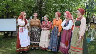 Творческая встреча с фольклорным ансамблем "Росстань", Новосибирск