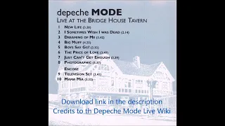 Depeche Mode  - Mamma Mia (Live April 1981)