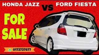 HONDA JAZZ vs FORD FIESTA S - mana lagi BERBALOI dan JIMAT ?  #menjual kereta terpakai