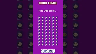 find odd emoji #riddleengine