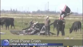 Pilot Hurt In Sutter County Plane Crash Identified, www.AirCrashObserver.com