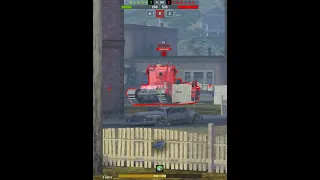 КРУШИТЕЛЬ ВАНШОТИТ ВСЕХ(ПОЧТИ) #wotblitz #wotb #shorts #танки #worldoftanks