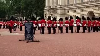 007 theme song played by the Royal guard