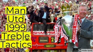 The Treble Man Utd 1998/99 side | Tactical Analysis