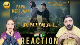 PAK REACTS ON ANIMAL PAPA MERI JAN  | RANBIRKAPOOR | ANIL K | RASHMIKA M 🇵🇰🇮🇳