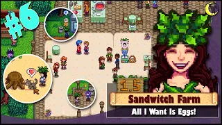 🥪Stardew Valley 1.5 Beach Farm | SandWitch Farm | All I Want Is Eggs | #6