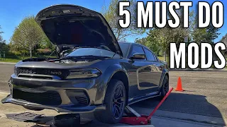 First 5 Modifications You MUST DO On A Dodge Charger 392 Scat Pack