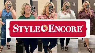 PLUS SIZE THRIFTING | STYLE ENCORE HAUL