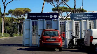 Roma Centro 🏛 - Foro Italico (Stadio Olimpico 🏟)(8k)(Roma)(Lazio)(Italia)