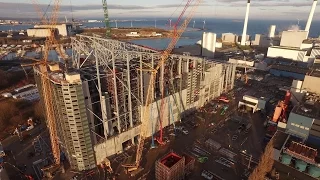 På dronetur over Amager Bakke