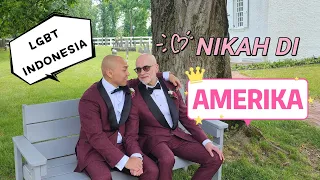 PERNIKAHAN GAY INDONESIA DI AMERIKA!!!