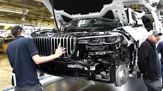 BMW X7 PRODUCTION - GERMAN CAR FACTORY IN USA