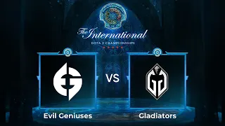 Evil Geniuses vs Gladiators | Игра 2 | The International 2023 - PLAYOFFS