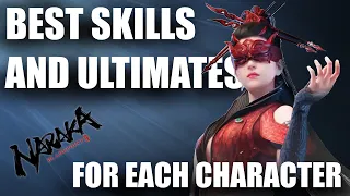 The BEST ABILITIES for EVERY Character in Naraka