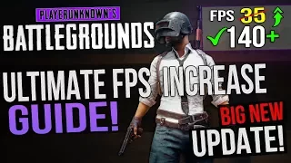 🔧 BATTLEGROUNDS: BIG UPDATE! Dramatically increase performance / FPS with any setup! Lag drop fix