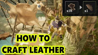 V Rising Leather - V Tannery - How To Get Leather In V Rising Using A Tannery