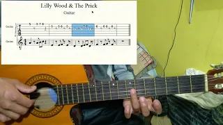 Intro de guitarra de Lilly Wood & The Prick and Robin Schulz - Prayer In C