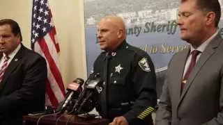 Sheriff Scott announces suspect in Sievers homicide case