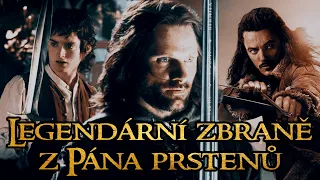 Legendární zbraně z Pána prstenů a celého světa Středozemě