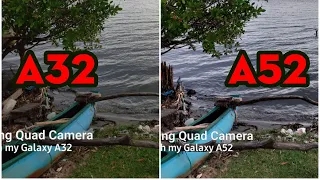 Samsung Galaxy A52 VS Samsung Galaxy A32 Camera Comparison 👍👍👍