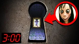 DON'T LOOK at THIS DOOR 3:00 am! NOOB vs PRO! Challenge 100% trolling in Minecraft Animation!