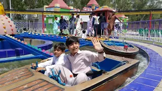 Boat Ride Fun Dunya safari park Lahore / outdor amusement park Lahore