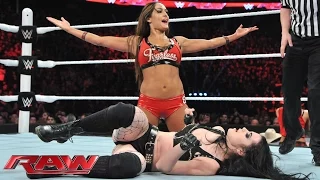 Nikki Bella vs. Paige – Divas Championship Match: Raw, March 2, 2015