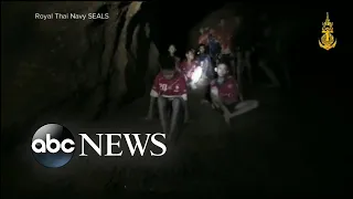 Boys' soccer team and coach found alive in Thailand cave