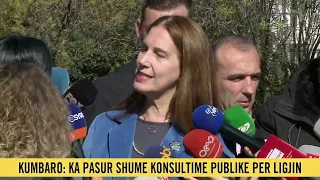 Ligji për zonat e mbrojtura/"Ka pasur konsultime publike”,Kumbaro: Disa ‘linja të kuqe’ s'do preken