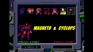 X-Men 2: Clone Wars (SEGA Genesis) Magneto & Cyclops, No Death, Проходження