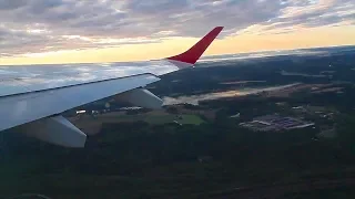 Austrian Airlines Embraer ERJ-195 Oslo-Vienna Safety, Takeoff, Inflight, Landing