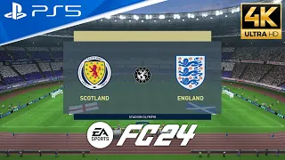 FC 24 | Scotland vs England | International Friendly - Full Match | PS5™ [4K HDR]