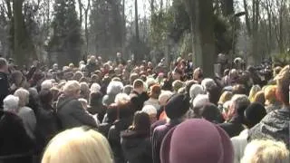 Pogrzeb Ireny Kwiatkowskiej.