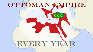 the ottoman empire every year (1299-1922)