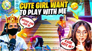 Ultimate Noob Prank On Cute V Badge Girl 🤣🔥 !! Kaal Yt