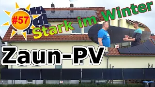 Deine Photovoltaik #57: Zaun-PV - im Winter unschlagbar! Lohnen sich Wasserstoff und Kleinwindkraft?