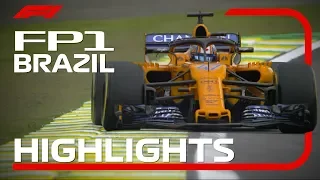 2018 Brazilian Grand Prix: FP1 Highlights